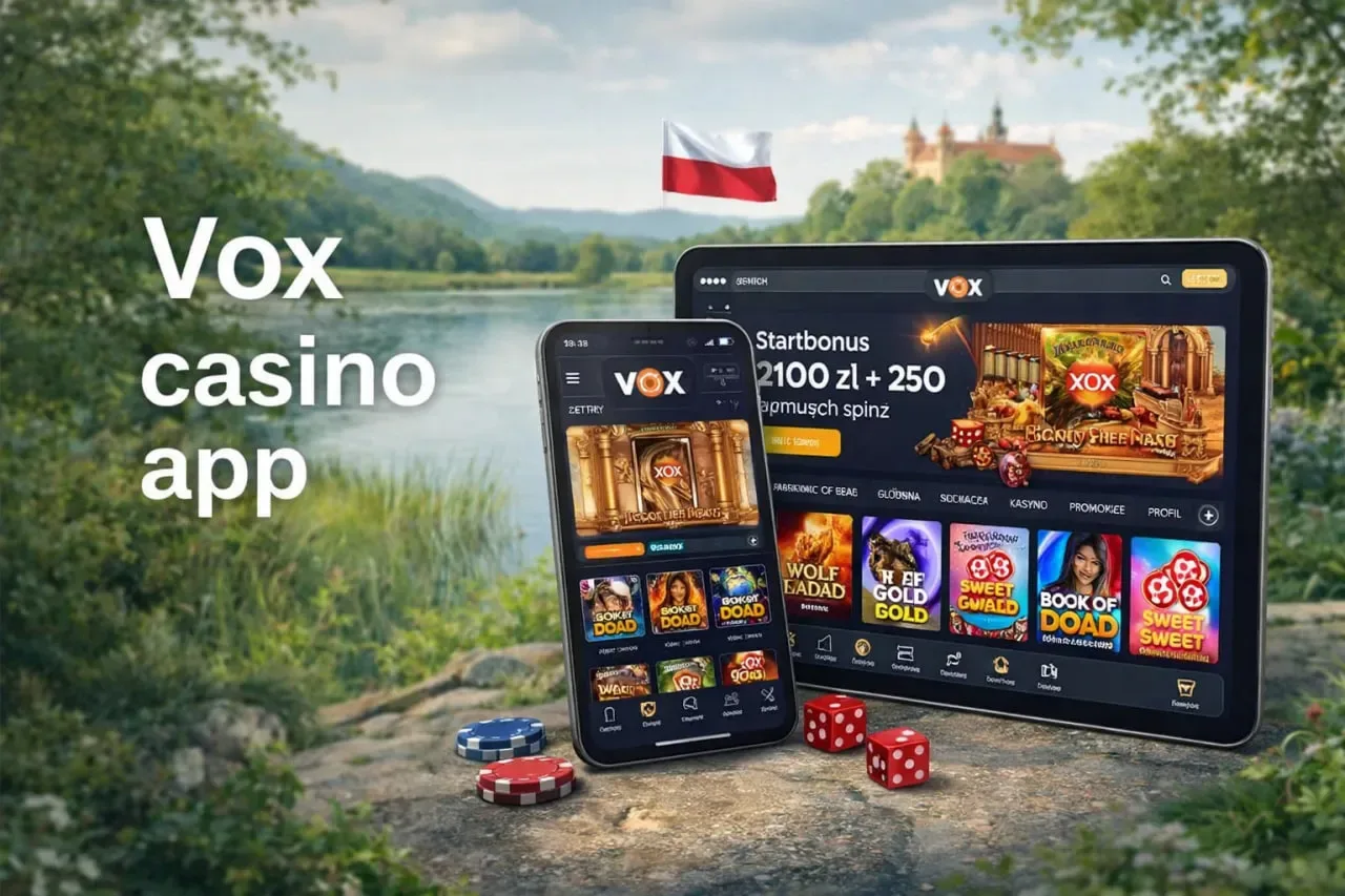 Vox Casino aplikacja mobilna - widok gier